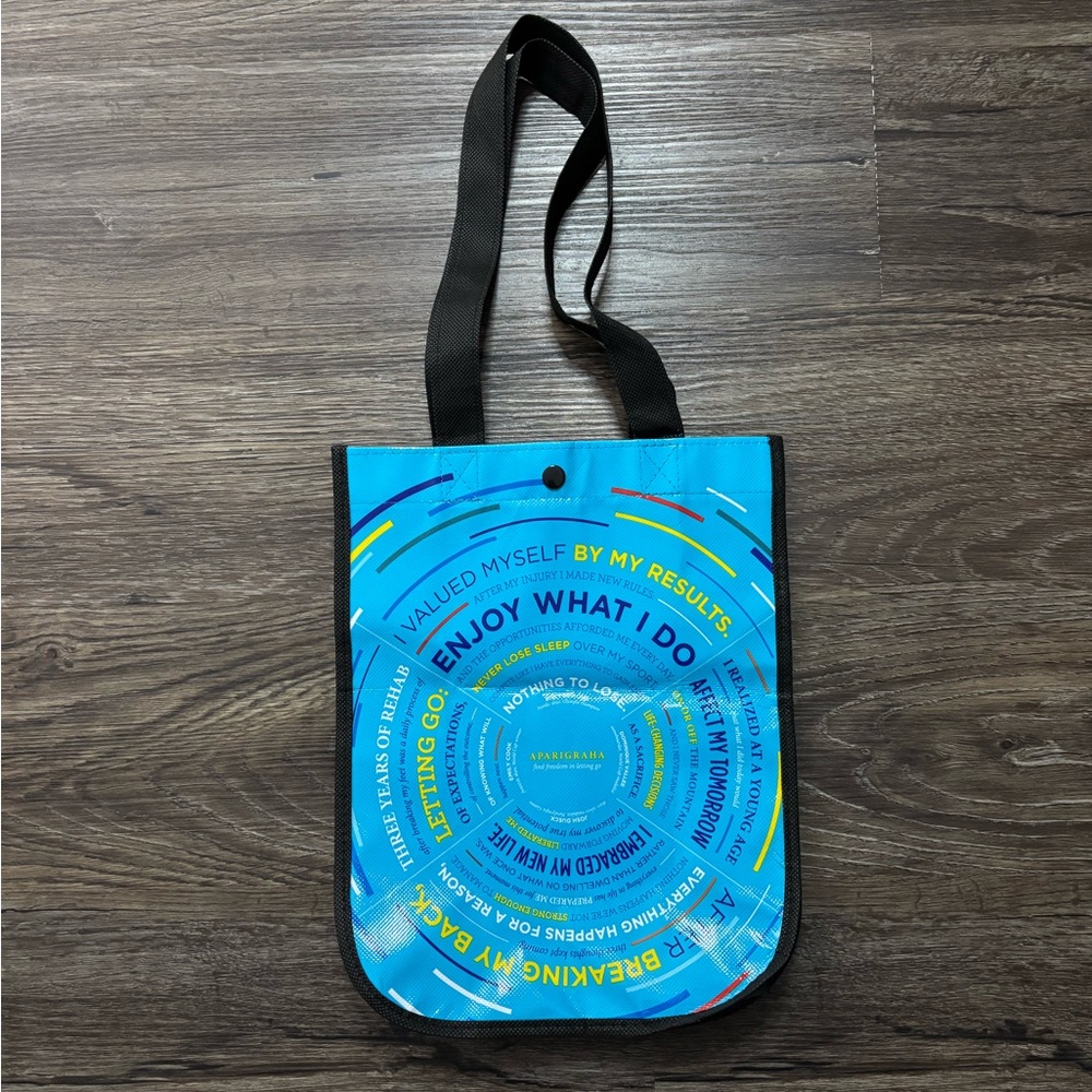 Blue Lululemon Tote Bag